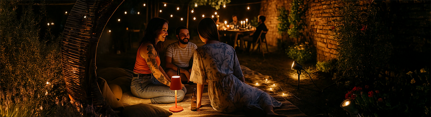 Upgrade für deinen Garten – Strom & Licht für Sommerabende