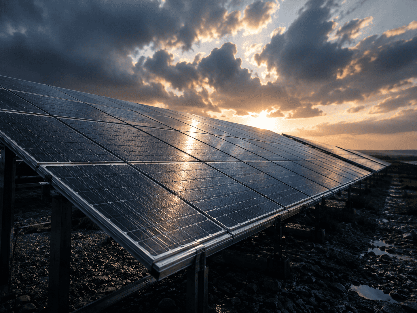 Photovoltaikanlage als Einsatzbereich für wetterfeste Elektroinstallationen