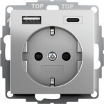Gira System 55 USB Steckdosen