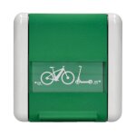 SCHUKO® Steckdosen mit E-Bike-Ladesymbol