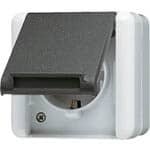 JUNG WG800 Aufputzsteckdosen