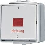 JUNG WG600 Heizungsschalter 10AX 250V WG600