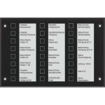KNX Melde und Bedientableau MBT2424 Synoptik