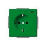 SCHUKO® Steckdose mit Aufdruck SV/ZSV