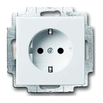 SCHUKO® Steckdosen-Einsatz Busch-steplight®
