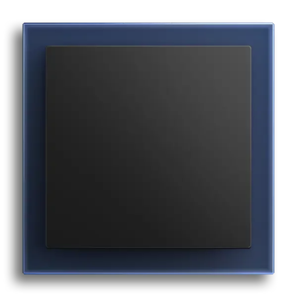 Busch-art Glas blau