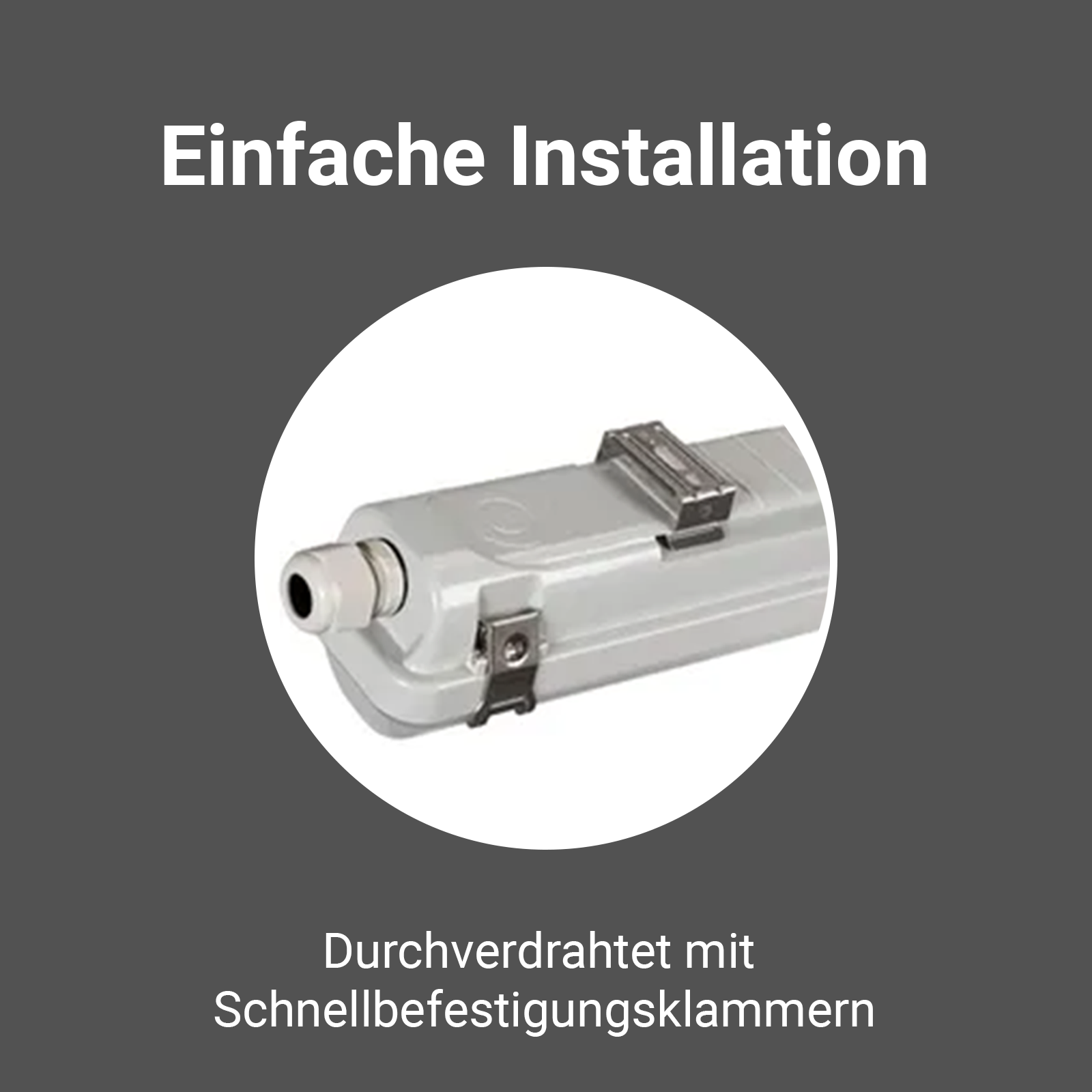 Einfache Installation SLV Waterproof