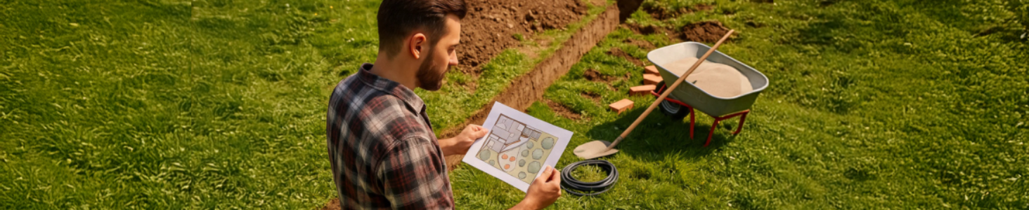 Erdkabel Verlegetiefe im Garten