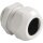 Kaiser 1555.42.38 Kabelverschraubung Syntec Kunststoff PG42 Kabel Ø 28.0-38.0mm (UL 28.0-28.0mm) Hellgrau RAL 7035