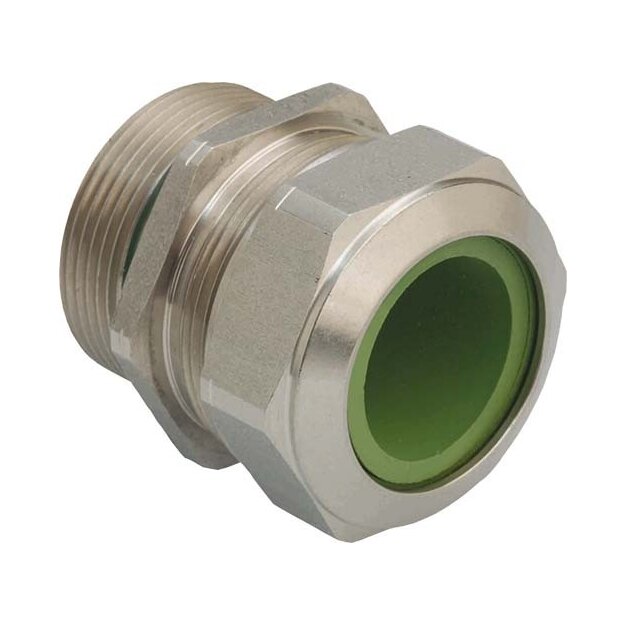 Kaiser 1100.09.96.105 Kabelverschraubung Progress Stahl A2 HT PG9 Kabel Ø 8.0-10.5 mm Dichteinsatz FPM für hohe Temperaturen langes Gewinde