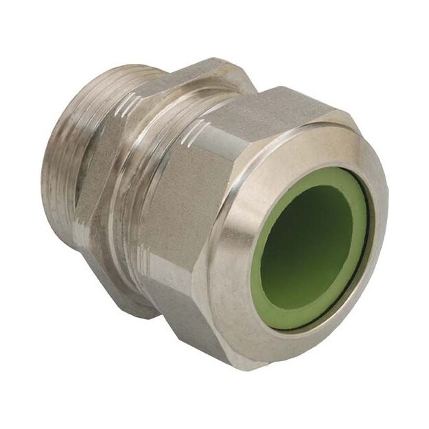 Kaiser 1100.29.98.275 Kabelverschraubung Progress Stahl A4 HT PG29 Kabel Ø 23.0-27.5 mm Dichteinsatz FPM für hohe Temperaturen langes Gewinde