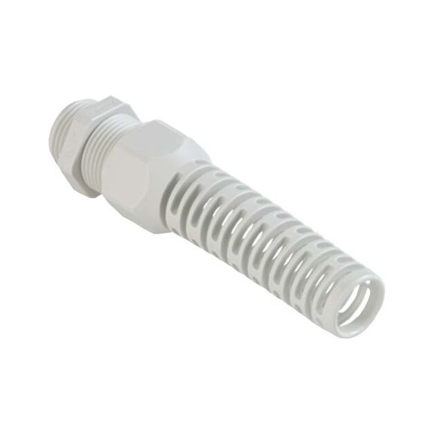 Kaiser 1576.N0500.07 Kabelverschraubung Syntec KST NPT 1/2 Grau Kabel Ø 3.0-7.0 mm (UL 7.0-7.0 mm) mit Knickschutz