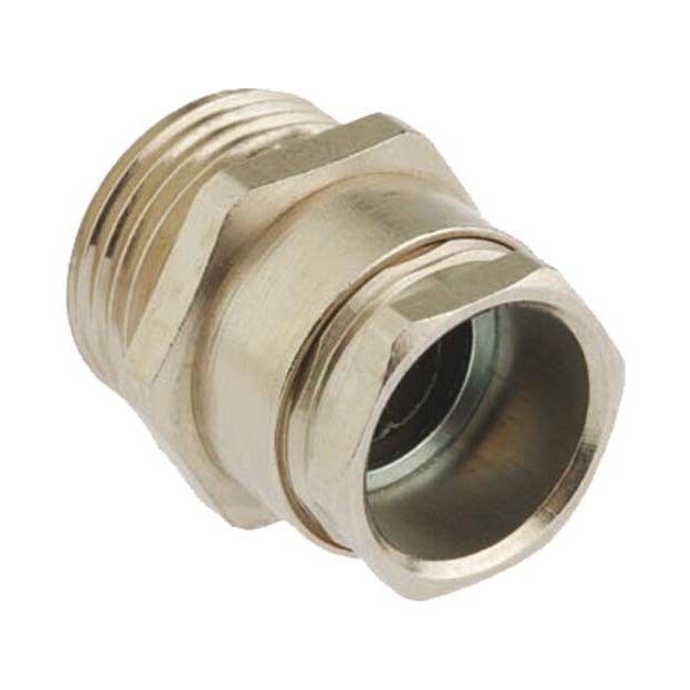 Kaiser B 242 Stopfbuchse Messing DIN 46320-C4-MS PG42 Kabel Ø 29.0-40.0 mm langes Anschlussgewinde