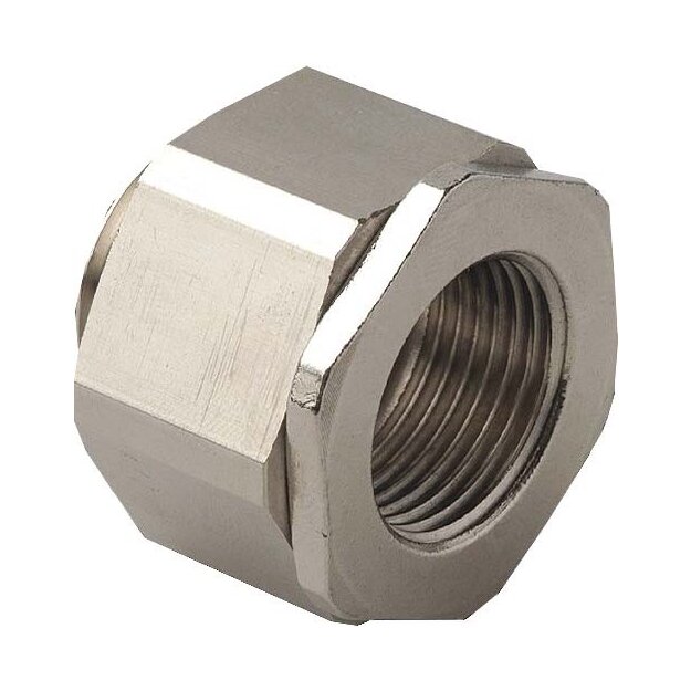 Kaiser 2410.32 Universal-Drehadapter Messing M32x1.5 für Anschlussgewinde M32x1.5