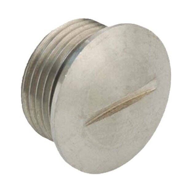 Kaiser 8732.96.11.08 Verschlussschraube Stahl A2 HT M32x1.5 mit O-RIng FPM Langgewinde für hohe Temperaturen