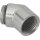 Kaiser 5717 Winkel 45° Messing mit Innen-/Aussengewinde Anschlussgewinde M16x1.5 / M16x1.5