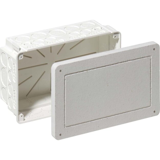 Kaiser 1092-27 Unterputz Universal-Einbaugehäuse 240 x 142 x 102 mm mit Mineralfaserplatte