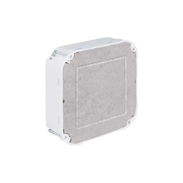 Kaiser 9196-27 Hohlwand Universal-Einbaugehäuse 165 x 165 x 72 mm halogenfrei mit Mineralfaserplatte