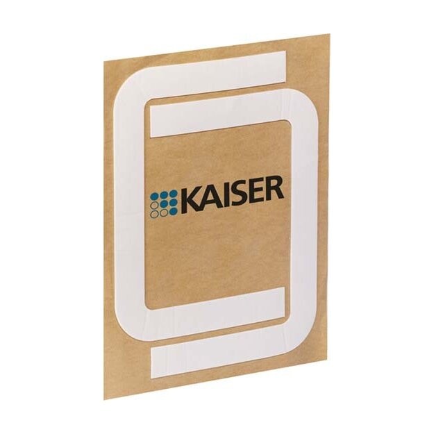 Kaiser 9350-99 Einbaugehäuse EnoX Dichtschaumrahmen zum Aufkleben auf das EnoX-Gehäuse luftdicht beidseitig klebend