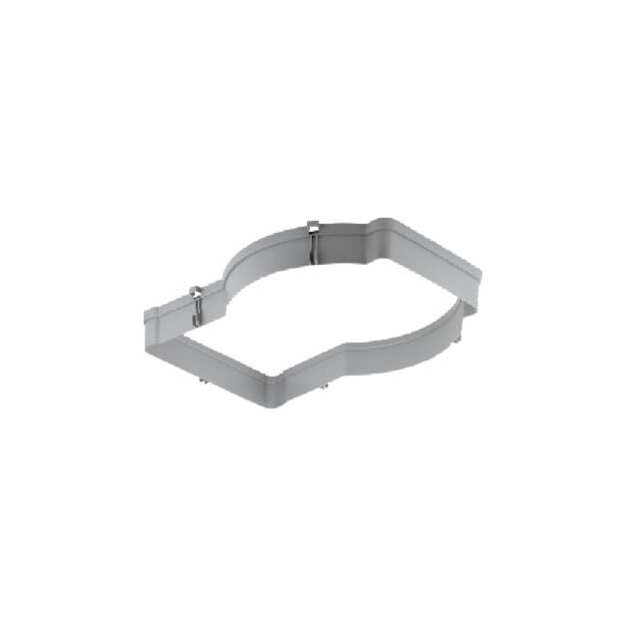 Kaiser 1293-14 Einbaugehäuse Zwischenrahmen für für KompaX 1 Einbauhöhe 50 mm