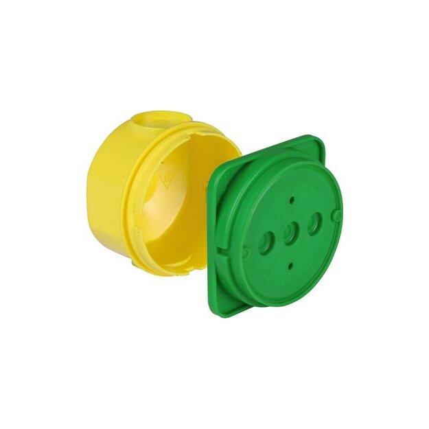 Kaiser 1276-71 Betonbau Verbindungsdose ohne Deckel Tiefe 66 mm