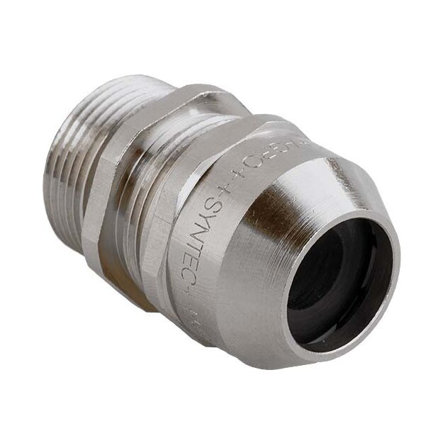 Kaiser 1145.32.210 Kabelverschraubung Syntec Messing M32x1.5 Kabel Ø 13.0-21.0 mm (UL 15.0-21.0 mm) langes Anschlussgewinde