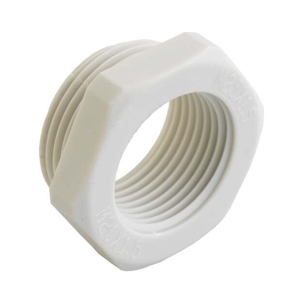 Kaiser 3455.63.50 Reduktion Kunststoff M63x1.5 M50x1.5 Hellgrau RAL 7035
