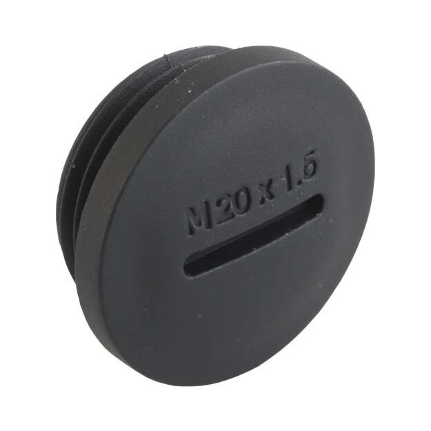 Kaiser 8845.17 Verschlussschraube Kunststoff M16x1.5 Schwarz RAL 9005
