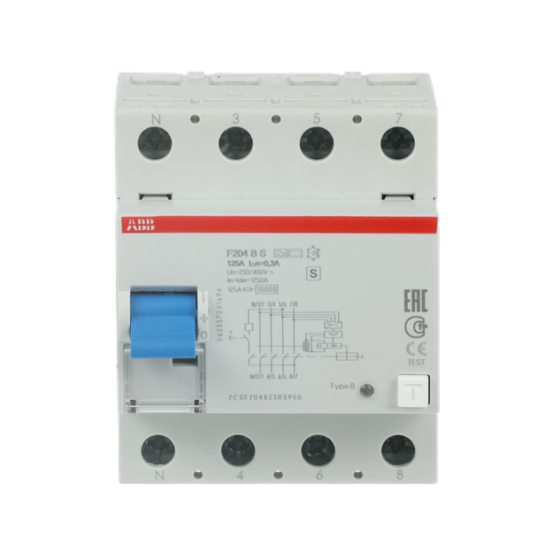 ABB Stotz S&J FI-Schalter F204BS-125/0,3L (1er)