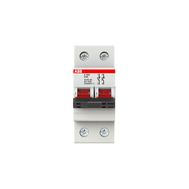 ABB Stotz S&J Einbauschalter E202/63R (1er)
