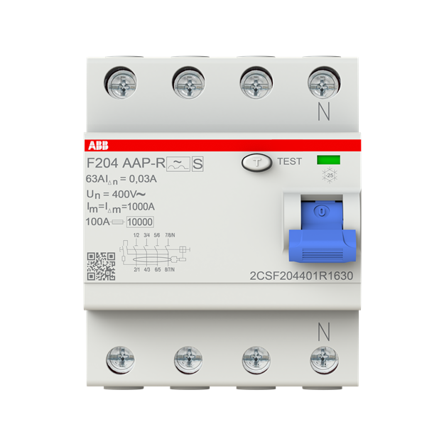 ABB Stotz S&J FI-Schutzschalter F204A-63/0,03AP-R (1er)