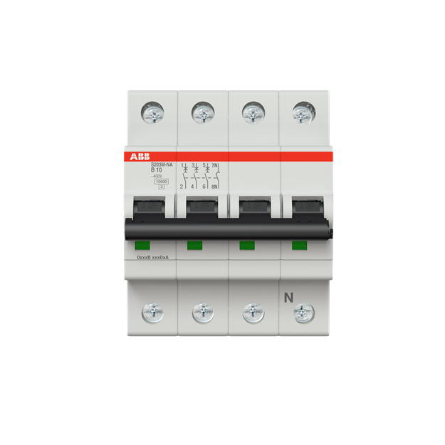 ABB Stotz S&J Sicherungsautomat S203M-B10NA (1er)