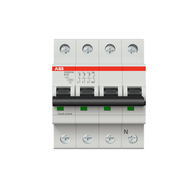 ABB Stotz S&J Sicherungsautomat S203M-B63NA