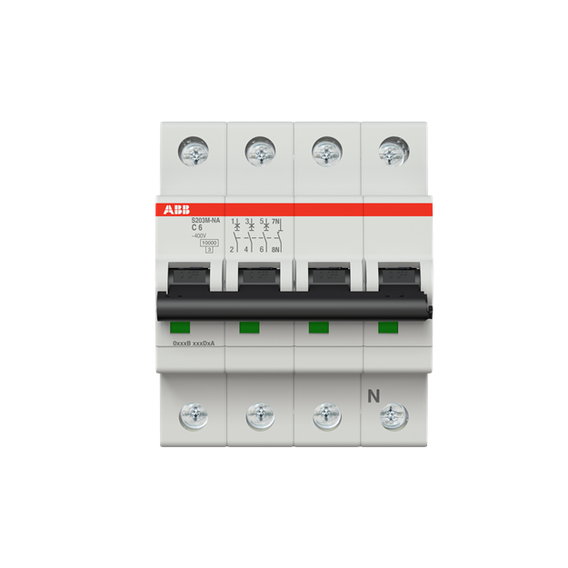 ABB Stotz S&J Sicherungsautomat S203M-C6NA (1er)