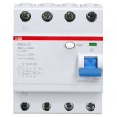 F204 A-25/0.03-L Fehlerstromschutzschalter 4P Typ A 30 mA