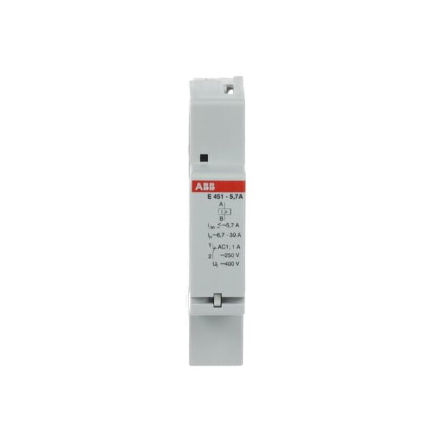 ABB Stotz S&J Lastabwurfrelais E 451-5,7 A (1er)