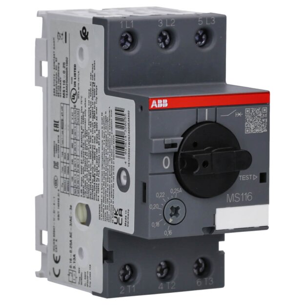 ABB Stotz S&J Motorschutzschalter MS 116-0,25 (1er)
