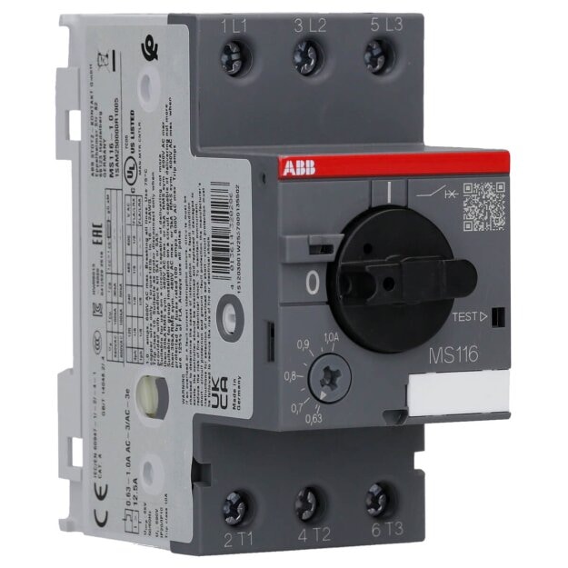 ABB Stotz S&J Motorschutzschalter MS 116-1,0 (1er)