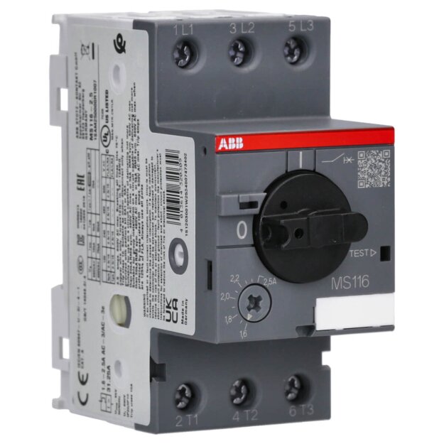 ABB Stotz S&J Motorschutzschalter MS 116-2,5 (1er)