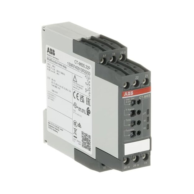 ABB Stotz S&J Multifunktionzeitrelais CT-MBS.22P (1er)