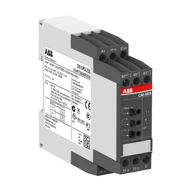 ABB Stotz S&J Stromüberwachungsrelais CM-SRS.21P 24-240V (1er)