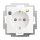 Busch-Jaeger 3120 EUCB-914 FI-SCHUKOMAT SCHUKO® Steckdosen-Einsatz mit Fehlerstrom-Schutzschalter (Kunststoff) Alpinweiß Busch-balance® SI 2CKA003116A0663