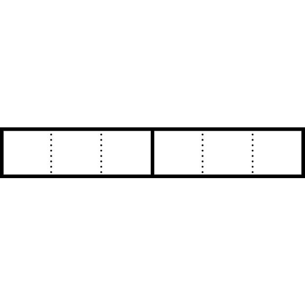 Siedle ISM 611-6/1-0 W Infoschild-Modul 200017310 Weiß