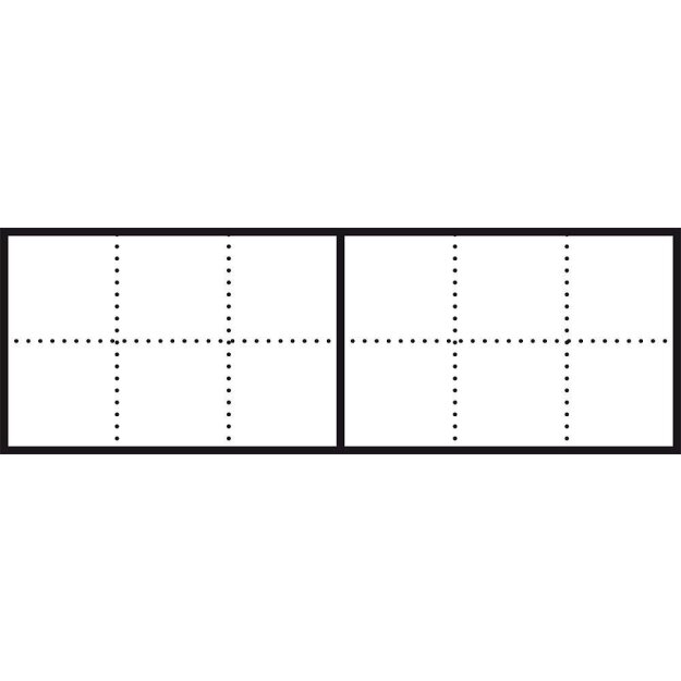 Siedle ISM 611-6/2-0 W Infoschild-Modul 200017340 Weiß