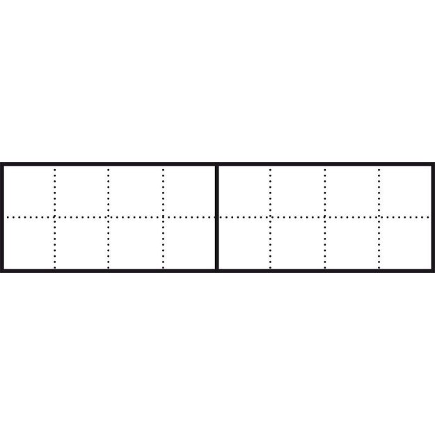 Siedle ISM 611-8/2-0 W Infoschild-Modul 200021096 Weiß