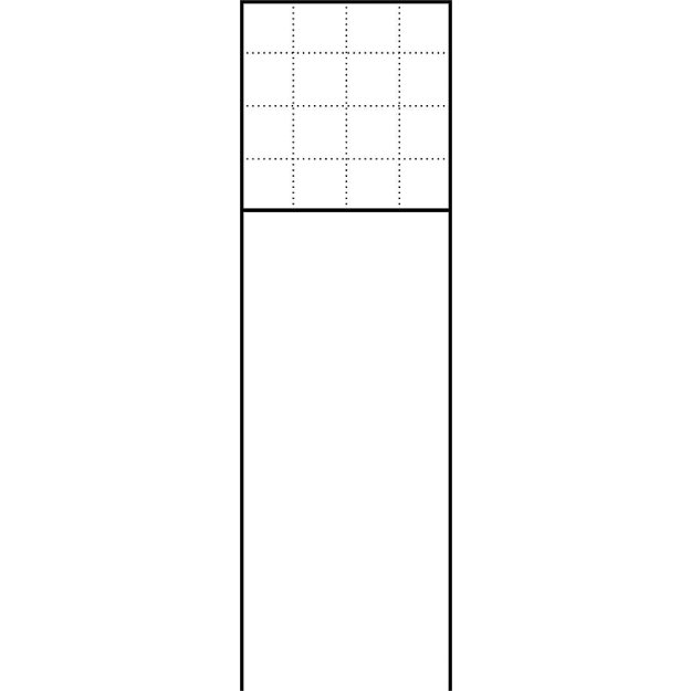 Siedle BG/SR 611-4/4-0 SM Briefkasten freistehend 200023132 Silber-Metallic