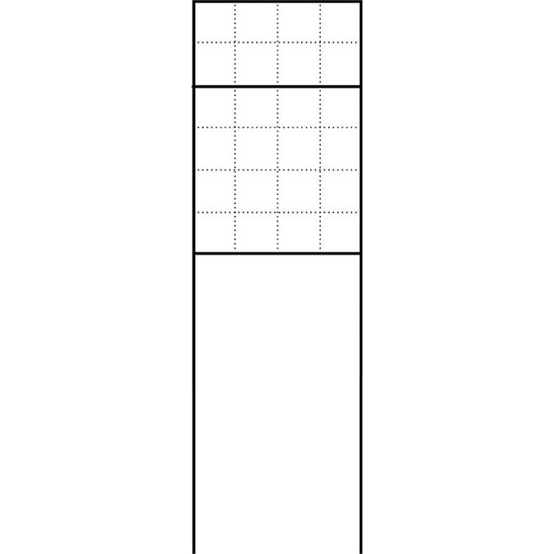 Siedle BG/SR 611-4/6-0 SM Briefkasten freistehend 200023142 Silber-Metallic
