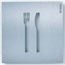 Siedle OSP 0002 Orientierungsschild 200032634 Edelstahl...
