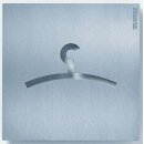 Siedle OSP 0004 Orientierungsschild 200032628 Edelstahl...