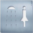 Siedle OSP 0014 Orientierungsschild 200033730 Edelstahl...